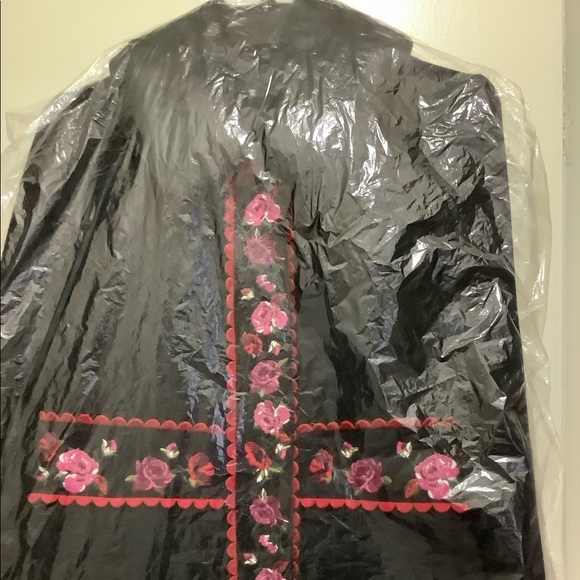 Kate Spade Madison Ave Coat Flower Floral Lanni - Picture 7 of 8